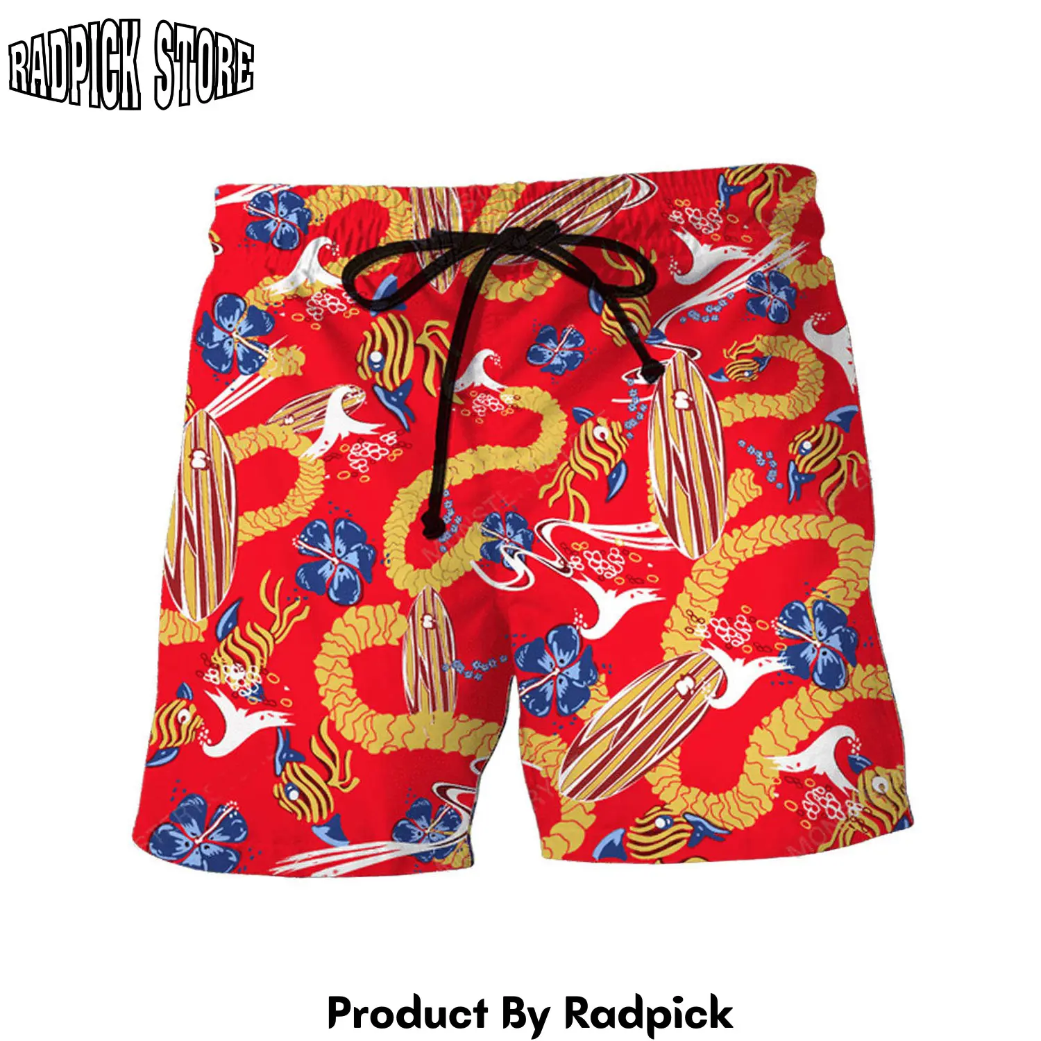 Radpick 3d dr gonzo fear and loathing in las vegas hawaii shorts rp631563
